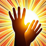 **

Prompt: A vibrant illustration depicting two hands, one reaching upwards towards a bright sun labeled "Positive Psychology" and the other reaching downwards towards a shadowy area labeled "Traditional Psychology." Rays of sunshine are illuminating character strengths like kindness, gratitude, and resilience on the upward-reaching hand.

**