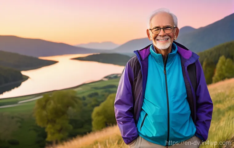 포지티브 심리학의 관점에서 본 지혜로운 노화 - **Prompt:** A diverse group of four to five cheerful seniors (ranging from late 60s to early 80s) ar...