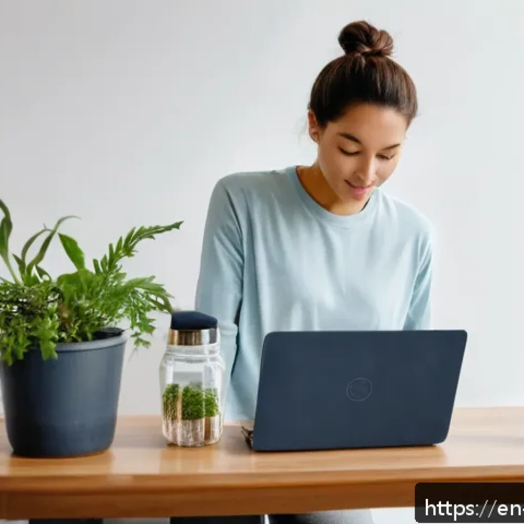포지티브 심리학을 통한 긍정적 습관 형성 방법 - A cozy, sunlit home workspace showing a person in casual comfortable clothing placing workout clothe...